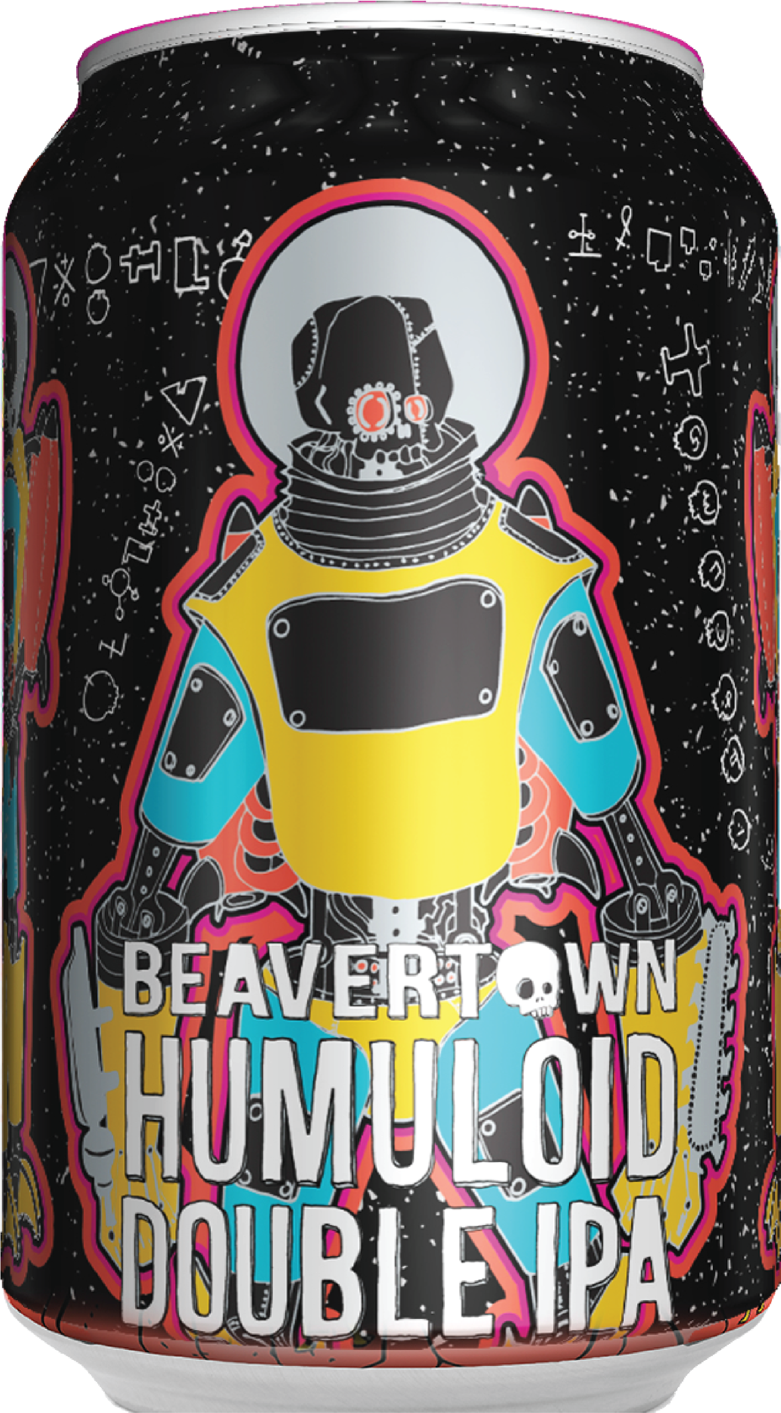 Humuloid Nick Dwyer Illustrations Png Boba Fett Mii - Beavertown Humuloid (1750x3090), Png Download