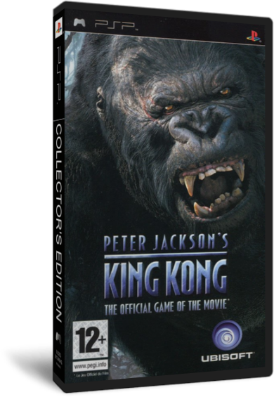 La Versión Para La Consola De Sony Ha Salido A La Venta - Peter Jackson's King Kong The Official Game (390x565), Png Download
