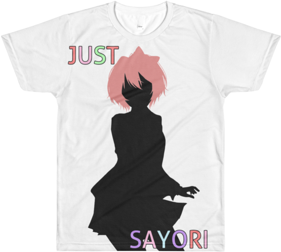 Just Sayori Shirt - Shirt (600x600), Png Download