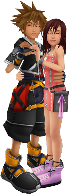 Kairi & Sora Images Sora Kairi = Sokai Wallpaper And - Kairi (360x640), Png Download