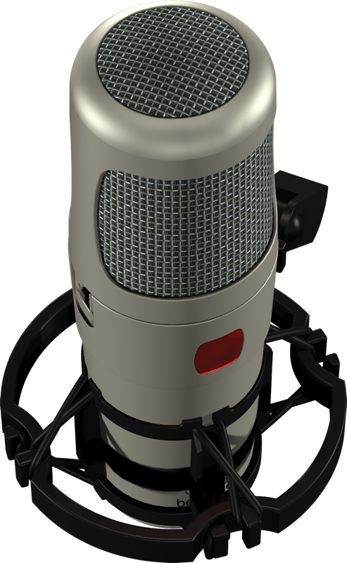 Large [488 Kb] - Behringer T-1 Tube Condenser Mic (493x800), Png Download