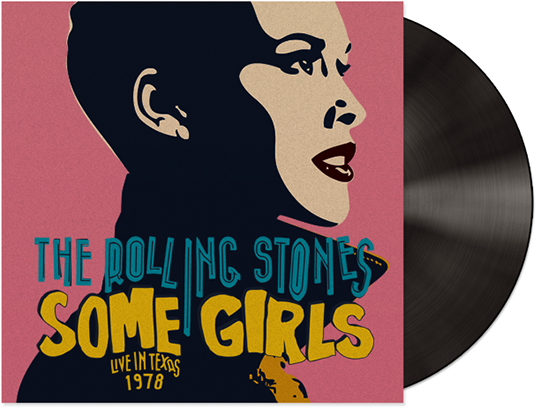 Rolling Stones Poster Some Girls (600x448), Png Download