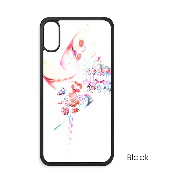 Carousel Windmill Lollipop Watercolor Painting For - Mobile Phone Case (600x600), Png Download