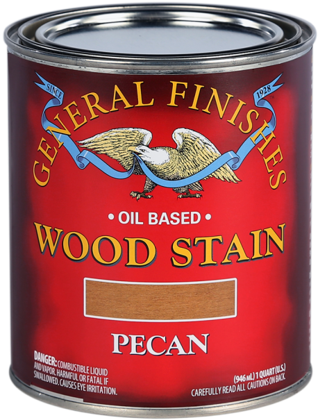 General Finishes Liquid Oil Based Wood Stain, Pecan, - Fish Products (547x650), Png Download