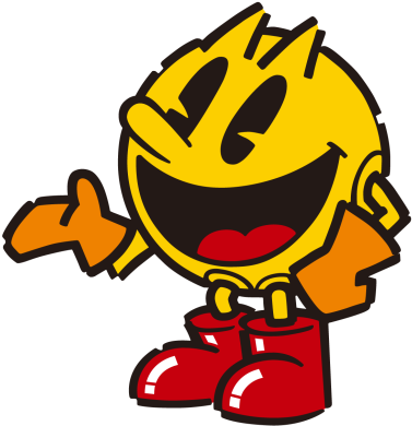 Anybody Know The Artist Of The Pacman Art In This Style - Pac Man (480x449), Png Download