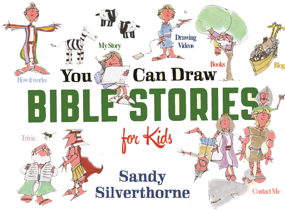 Cornfield Drawing Bible - Draw Bible Stories (574x416), Png Download
