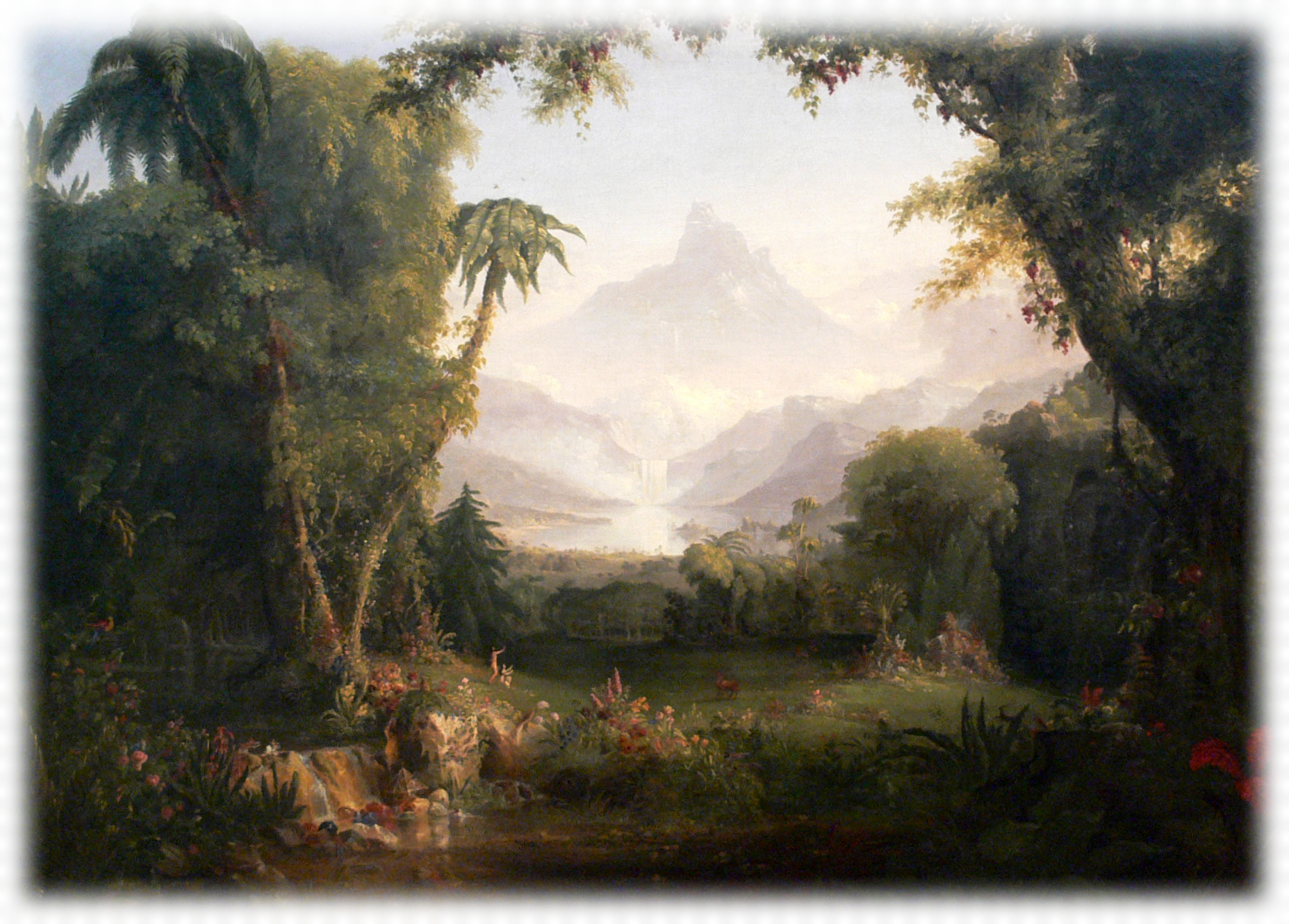 Garden Of Eden Cole (1855x1331), Png Download