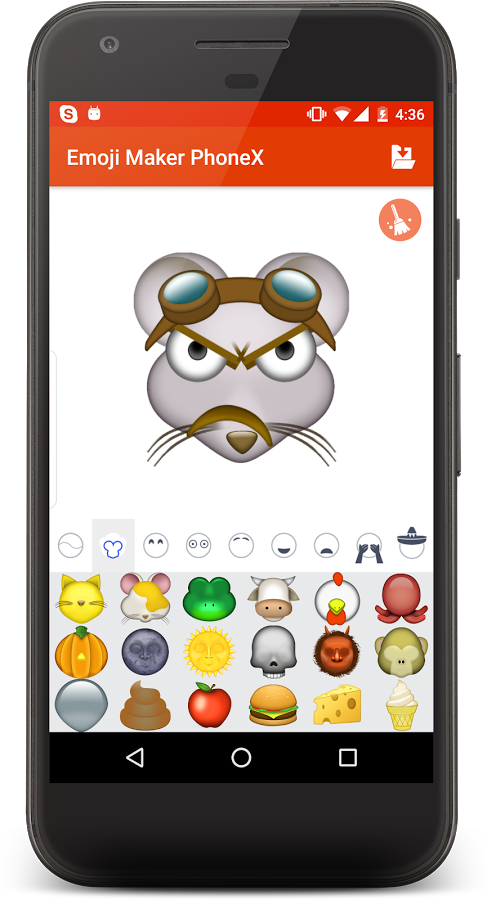 X - - Emoji (487x900), Png Download