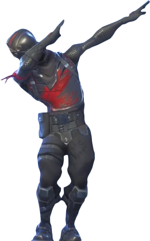 Fortnite Black Knight Dabbing Png Image - Figurine (742x879), Png Download