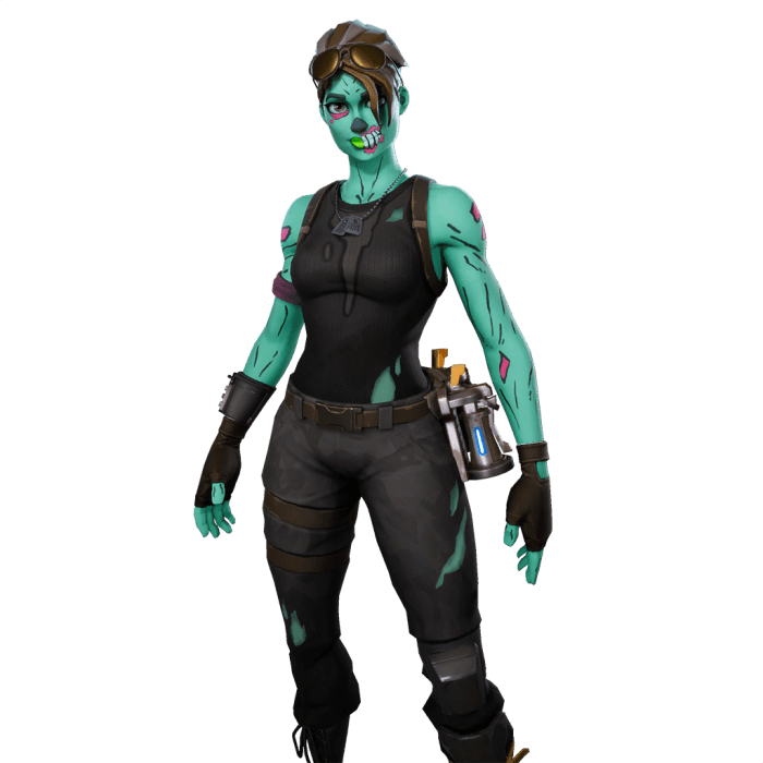 Ghoul Trooper - Ghoul Trooper Fortnite Skin Png (700x700), Png Download
