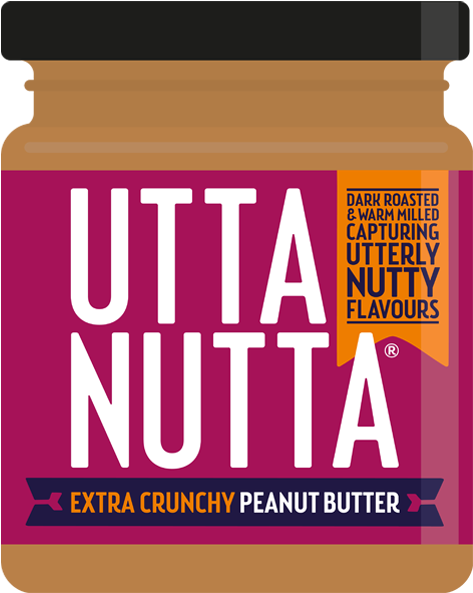 Extra Crunchy - Utter Nutter Peanut Butter (750x750), Png Download