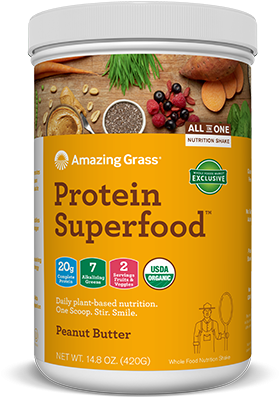 Amazing Grass Protein Whole Foods (375x400), Png Download