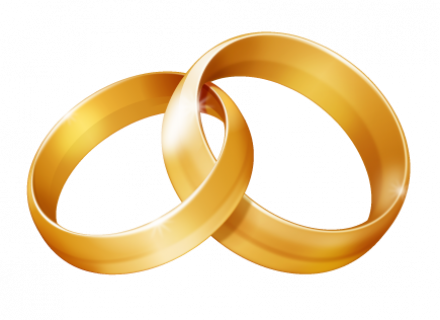 Wedding Rings Clip Art - Wedding Ring Cliparts (440x320), Png Download