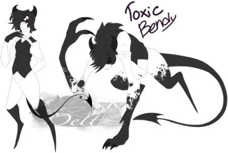 “ Toxic-bendy - Personality (500x375), Png Download
