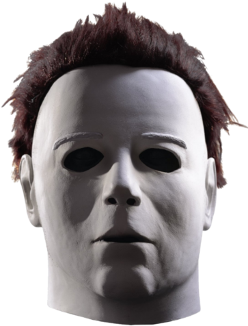 Michael Myers The Haddonfield Mask - Mascara Halloween Michael Myers (368x500), Png Download