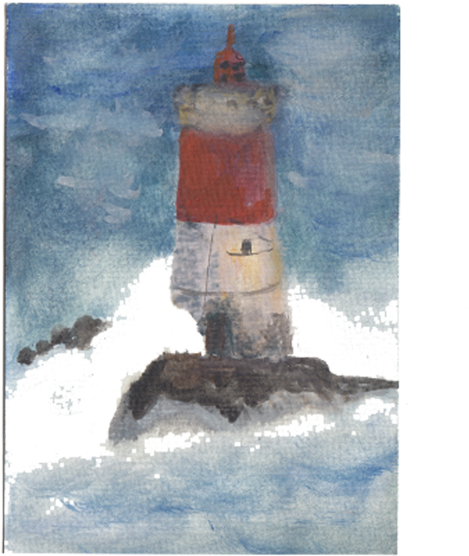 Lighthouse (850x800), Png Download