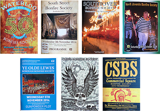 Lewes Bonfire Society Programmes - Sussex Bonfire Societies (548x385), Png Download