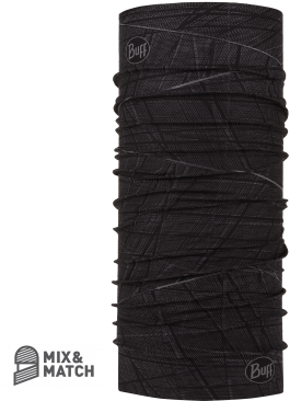 Buff Polar Neckwarmer - Black (380x380), Png Download