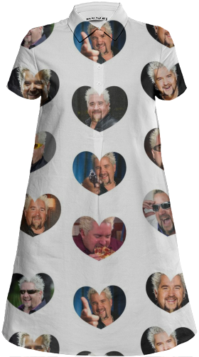 Shop Guy Fieri Dress Mini Shirt Dress By Maria Friday😎 - Active Shirt (400x521), Png Download