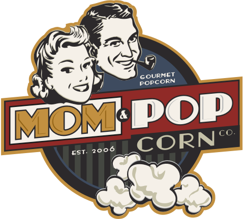 Mom & Popcorn - Mom And Pop Popcorn Shop (480x432), Png Download