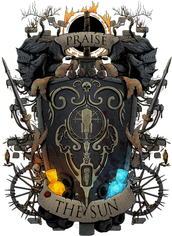 Ash To Embers - Dark Souls Shirt (1024x887), Png Download