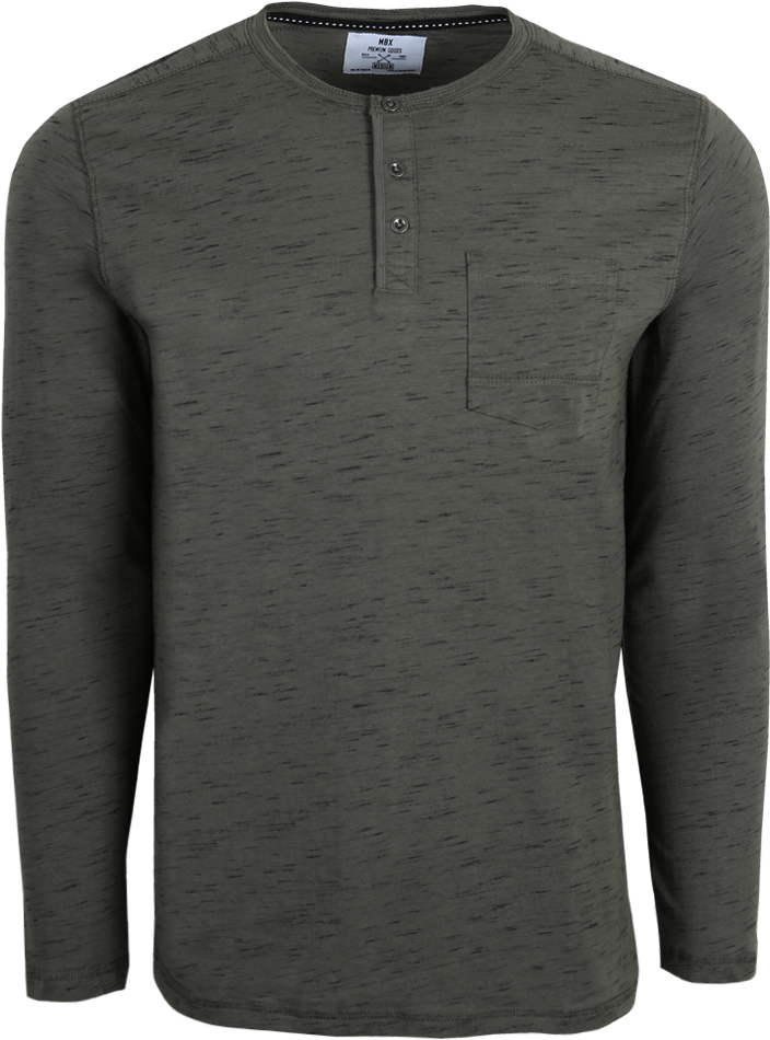 The Brush Stroke Henley (800x975), Png Download