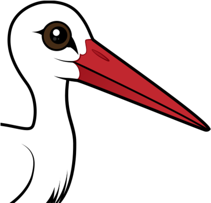 About The White Stork - White Stork In Europe (440x440), Png Download