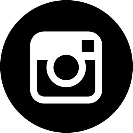 Nl] Linkedin Icon Png Round - Black Instagram Icon Png (446x446), Png Download