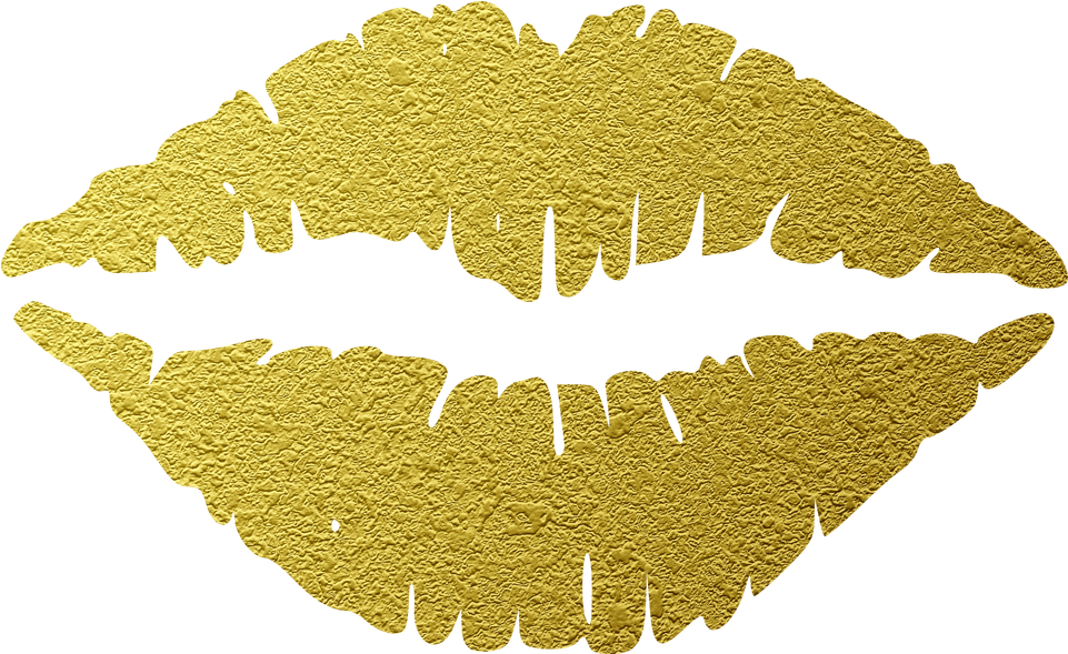 Lip Kiss Clip Art Gold Transprent Png - Nyx Liquid Suede Lscl 22 (1230x736), Png Download