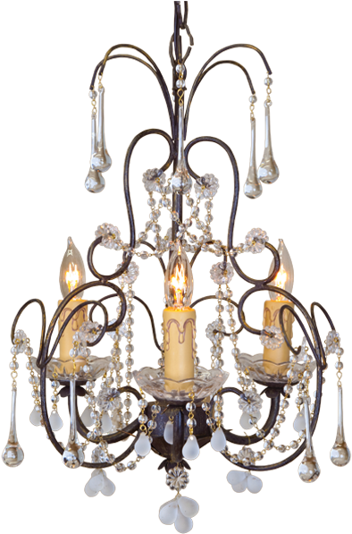 Bebe Chandelier - Twin (404x600), Png Download