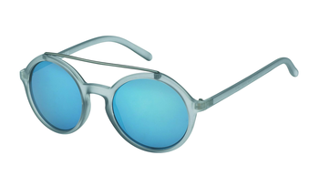 Sunglasses Glasses Round Top Metal Flat Top Vintage - Sonnenbrille Rund Gläser Oberkante Metall Flat Top (350x193), Png Download