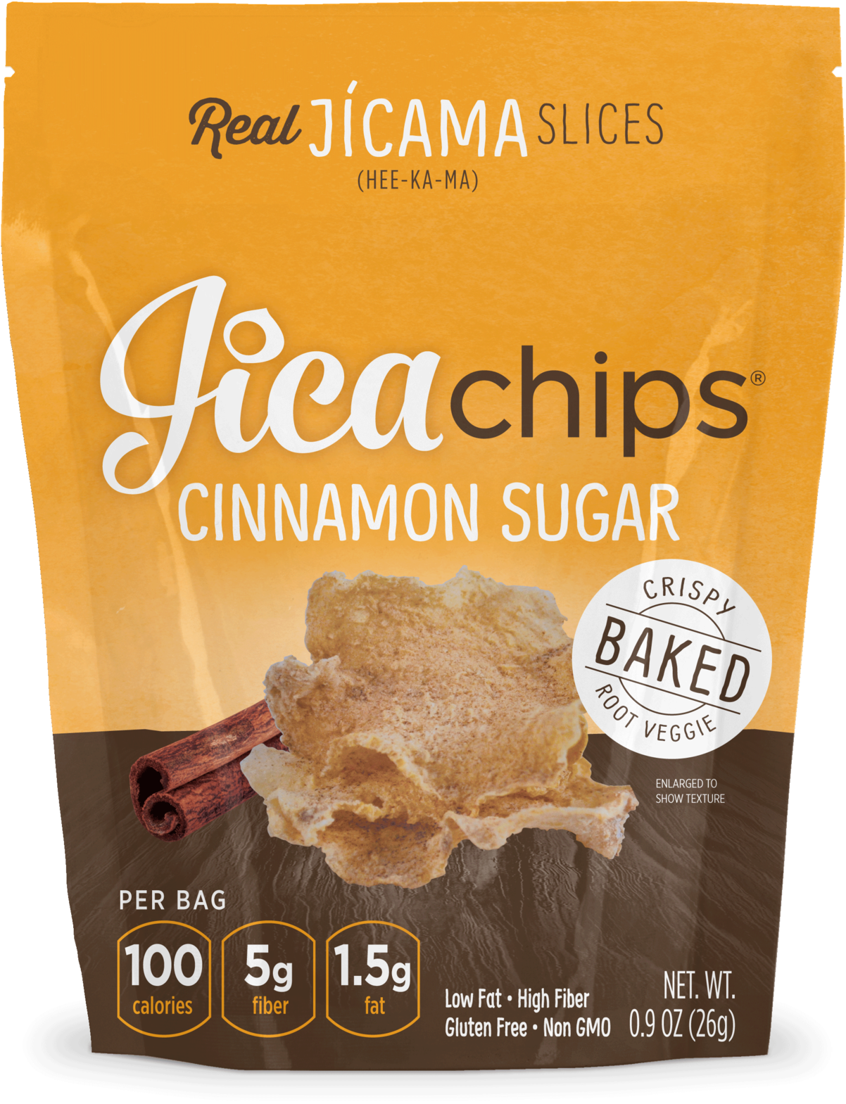 Cinnamon Sugar- 8 Pack - Jica Chips (1559x2048), Png Download