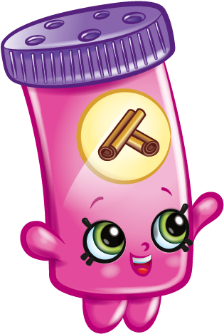 Cinnamon Sally Art - Shopkins Characters Season 6 (577x496), Png Download