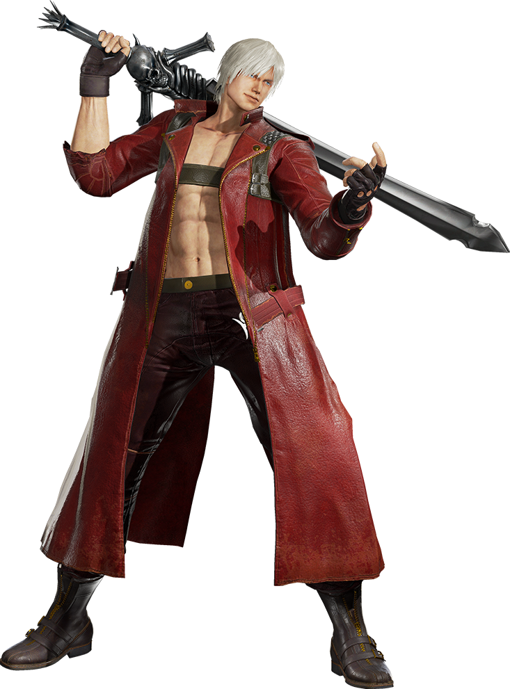 Dante Png Transparent Image - Dante Marvel Vs Capcom Infinite (733x991), Png Download