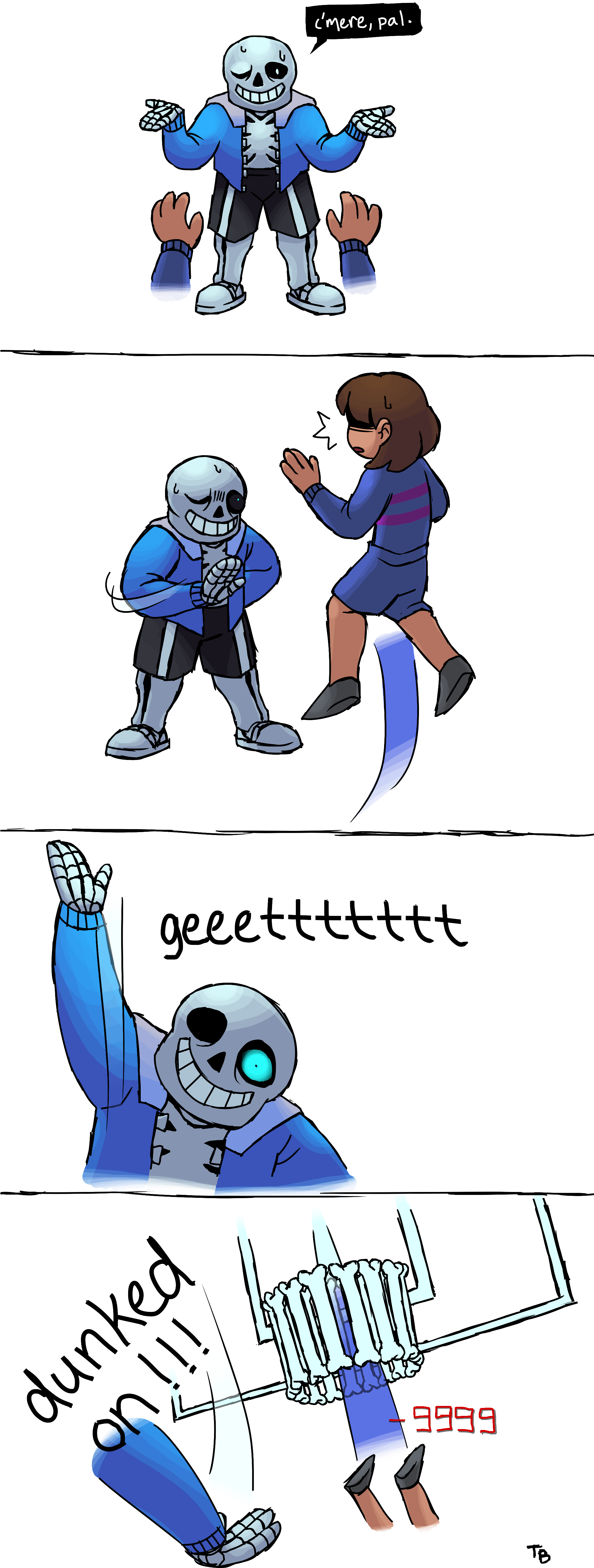 Undertale Bad Time Memes (2025x5514), Png Download