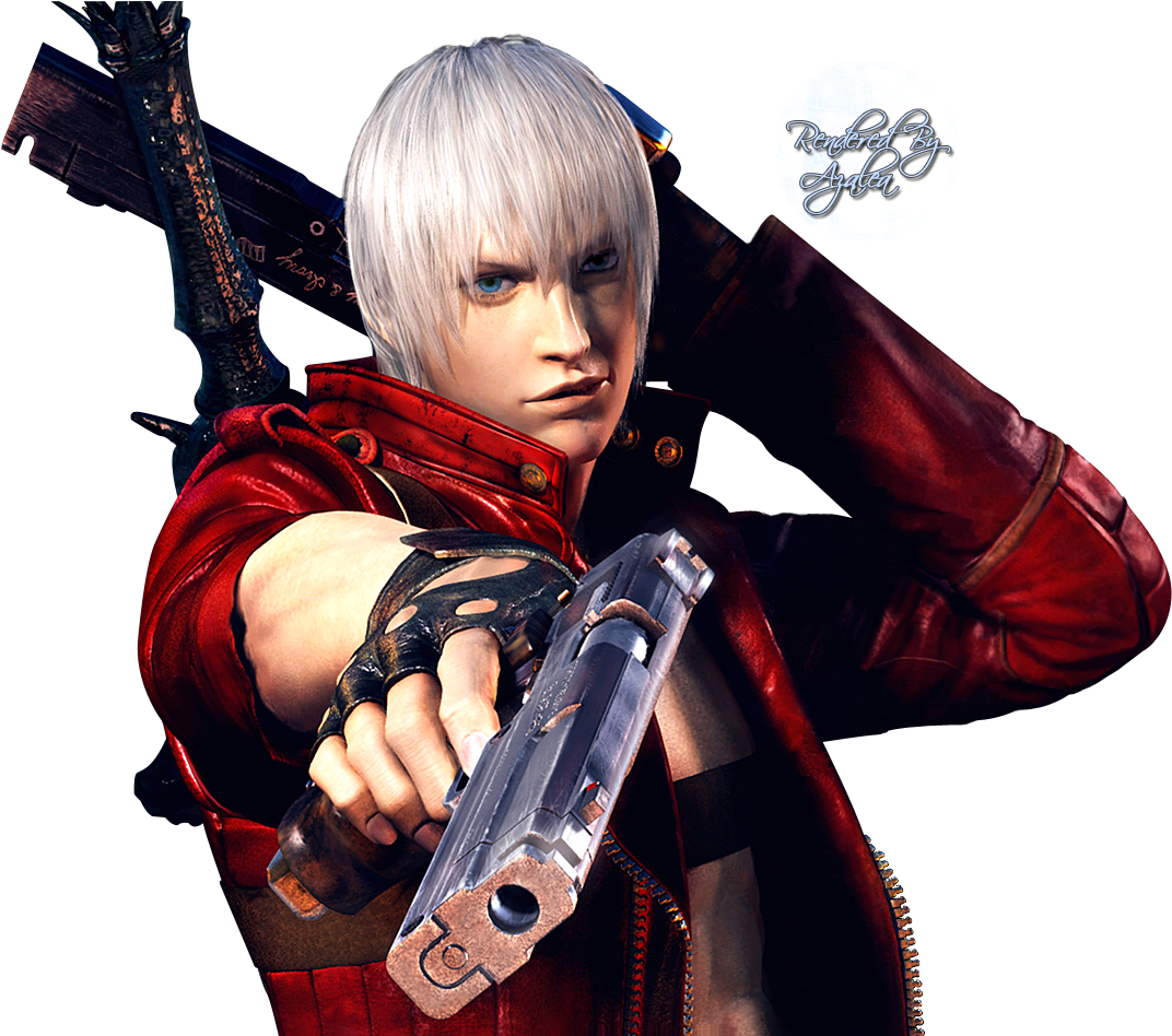 Devil May Cry 3 Dante Render (1119x947), Png Download