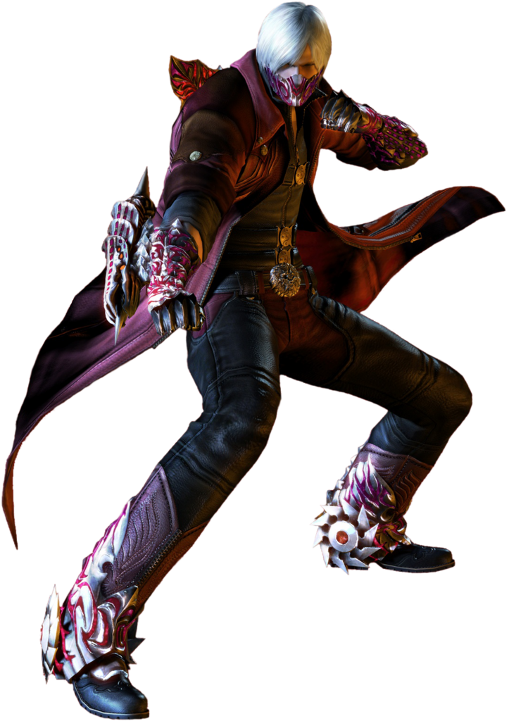 ) - Battles - Comic Vine - Devil May Cry 4 Dante Gilgamesh (723x1024), Png Download