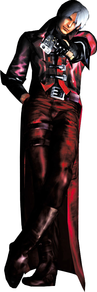 Self Demonstrating / Dante - Devil May Cry Dante Png (340x1020), Png Download