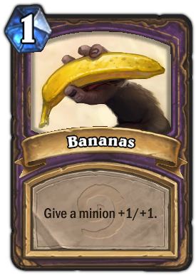 Bananas - Banana Hearthstone (307x465), Png Download