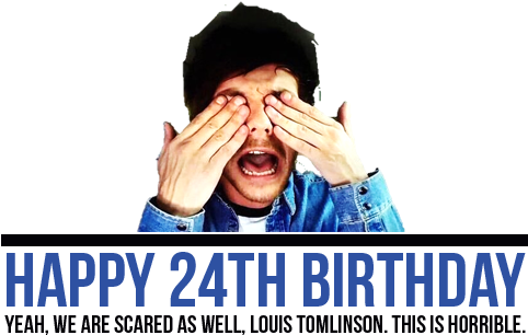 Happy Birthday, Louis Tomlinson - Artemio Set Of Mini Stamp + Clear Block, Happy Birthday (552x360), Png Download