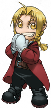 12 Mar 2016 - Edward Elric Png Chibi (350x400), Png Download