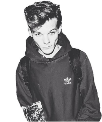 Louis Tomlinson Transparent - Adidas Originals Flock Hoody (500x501), Png Download