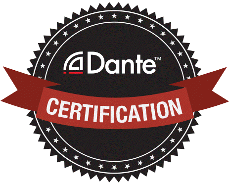 Dante Spoken Here - Dante Certification (494x411), Png Download