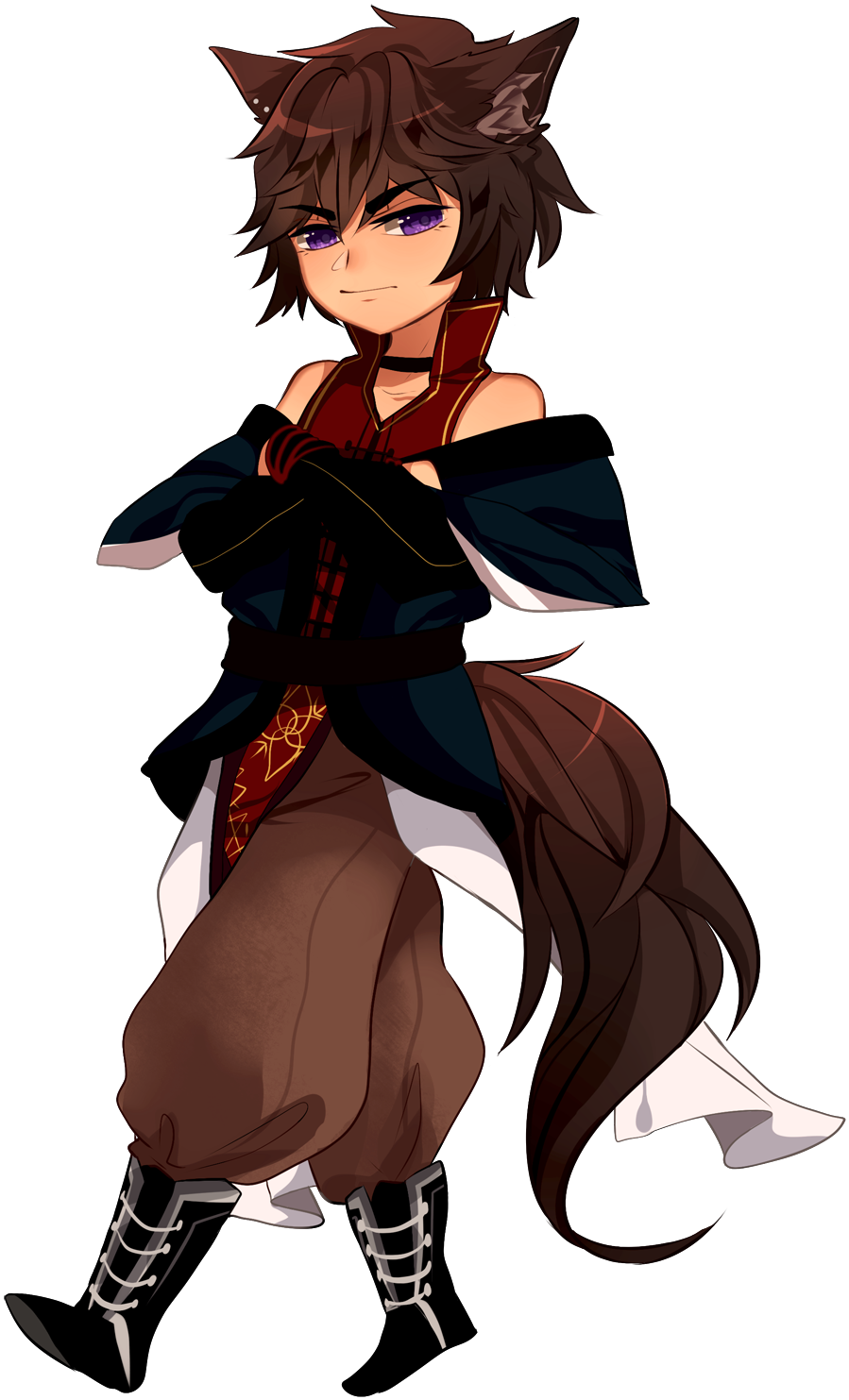 Fang Xióng - Anime (1000x1609), Png Download