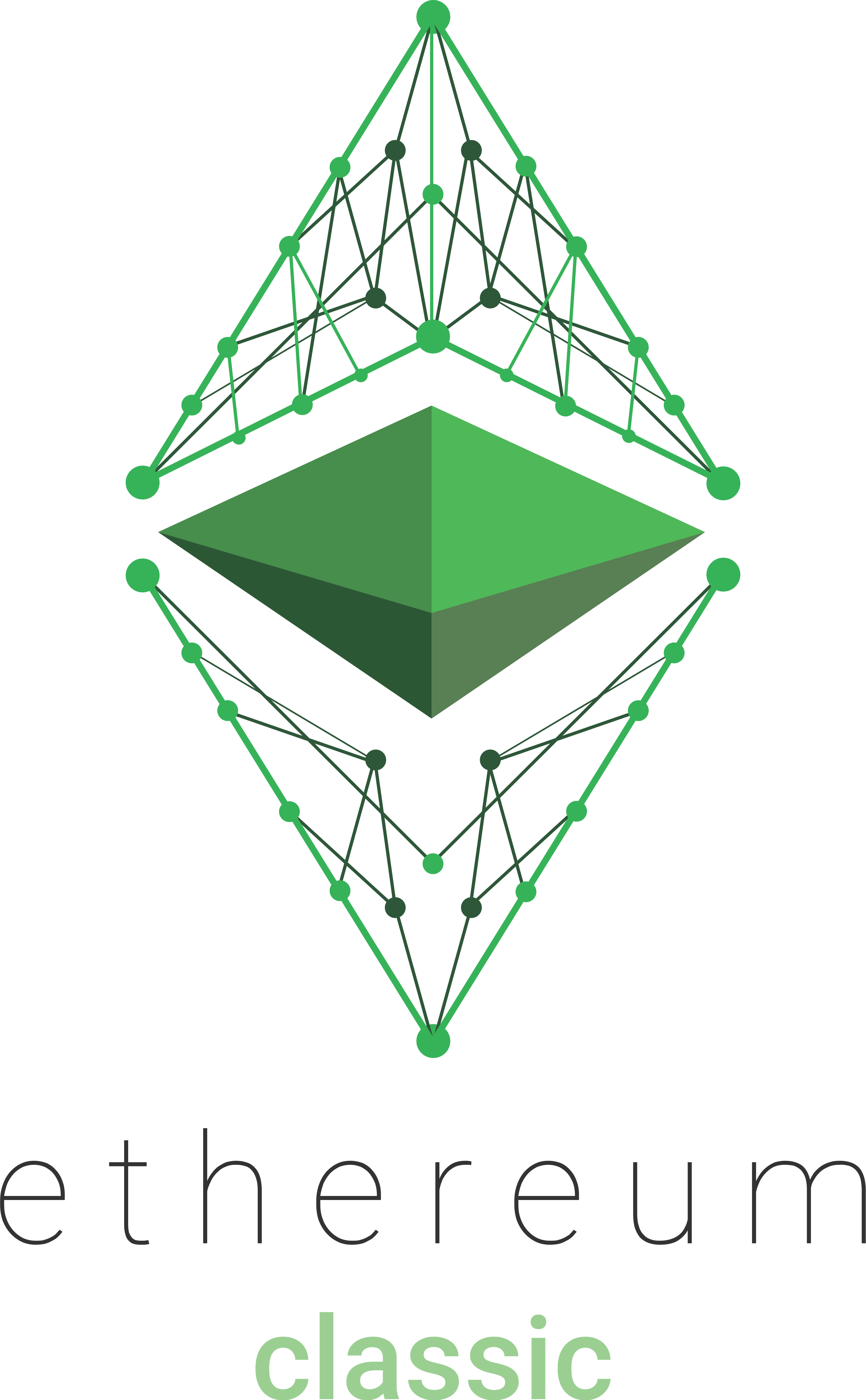 10696829 - Ethereum Classic Logo (1456x2355), Png Download