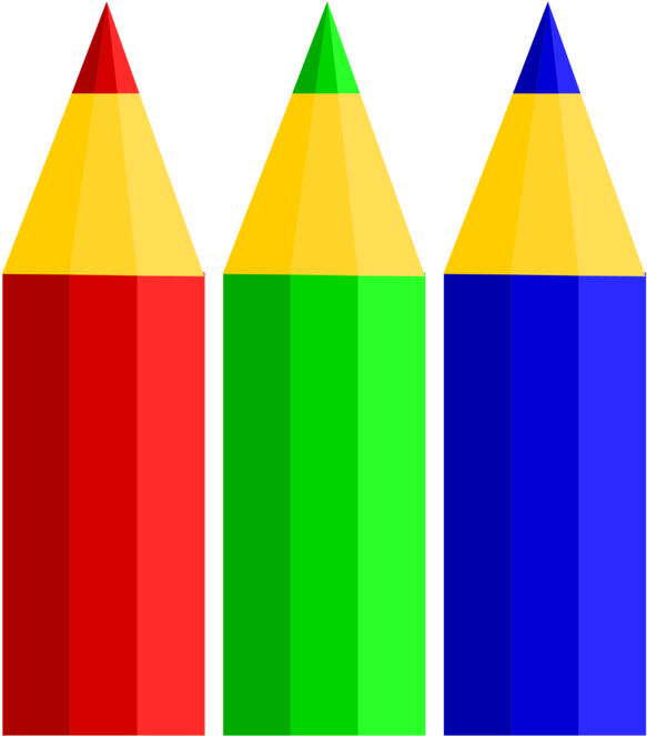 Colored Pencil Drawing Crayon - Coloured Pencil Clipart (750x750), Png Download
