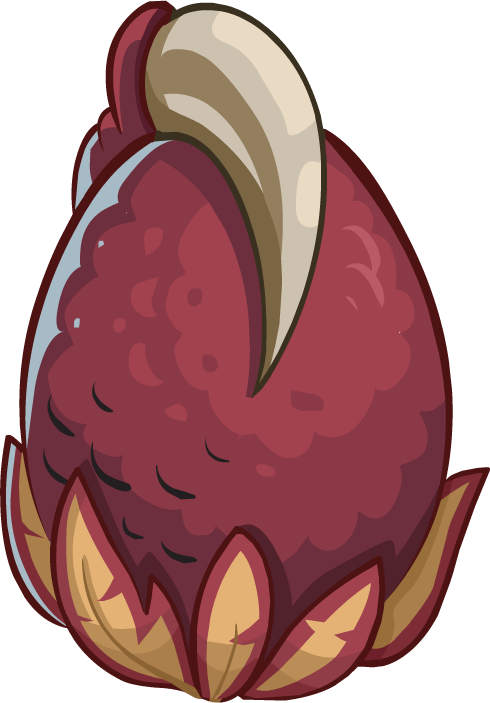 Prehistoric 2014 Eggs Raptor Red - Club Penguin Raptor (490x703), Png Download