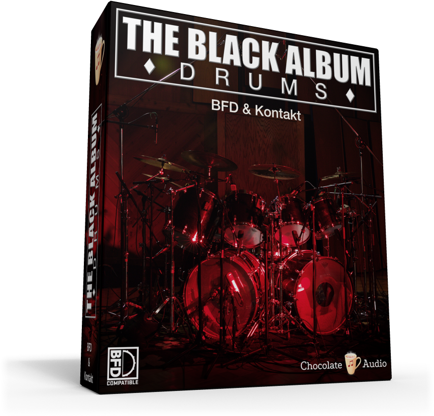 The Black Album Drums - Kontakt (867x867), Png Download