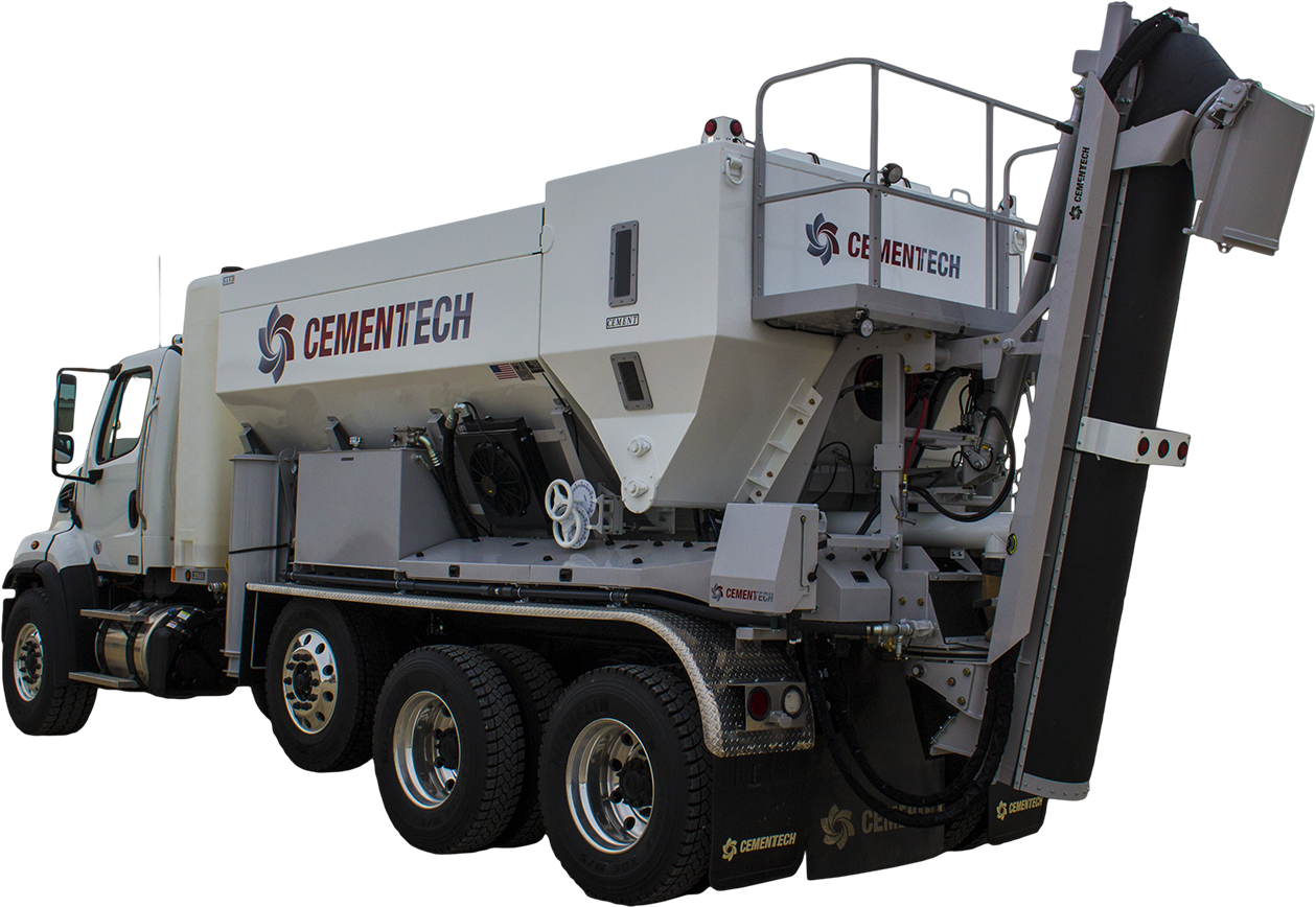 Electronic Volumetric Mobile Mixer - Concrete Mixer (1918x1279), Png Download