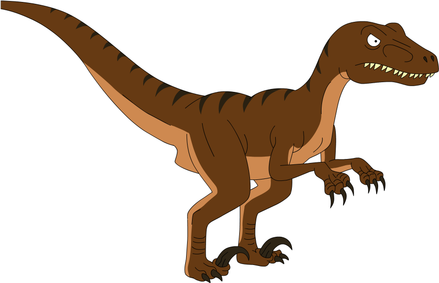 Clipart Dinosaur Raptor Dinosaur - Family Guy Velociraptor (1008x590), Png Download
